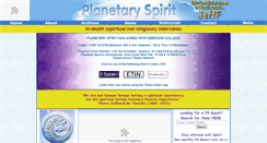 Desktop Screenshot of planetary-spirit.com